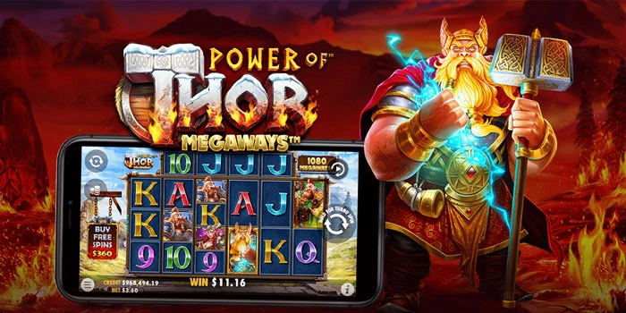 Energi Positif Meledak Di Slot Power Of Thor Megaways
